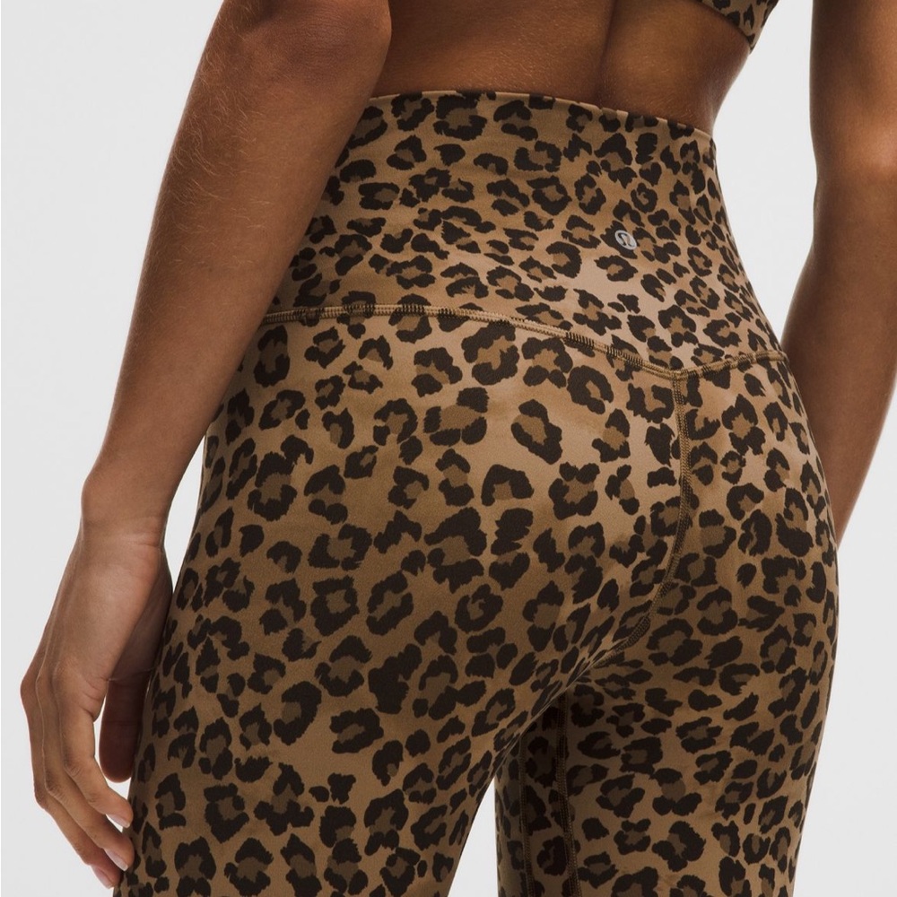 Lululemon Léopard Leopard 25” Align High Rise HR … - image 3